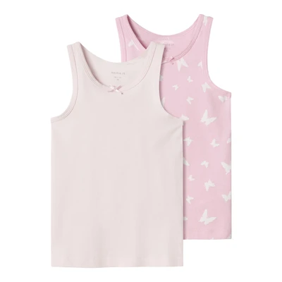 Afbeelding van NAME IT MINI hemd set van 2 roze/lichtroze