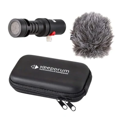 Afbeelding van Rode VMML Videomic Me L microfoon voor iPhone iOS + soft case