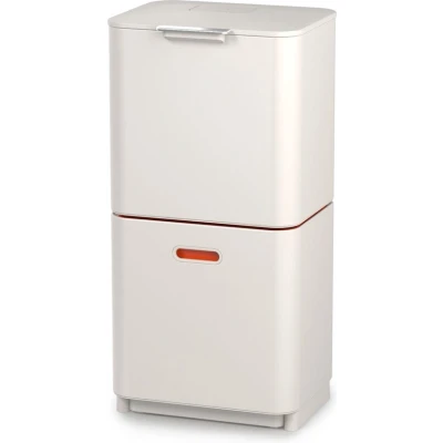 Afbeelding van Prullenbak Joseph Intelligent Waste Totem Max 60 Stone