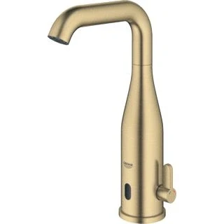 Afbeelding van Grohe essence e infrarood elektronische wastafelmengkraan met menging m size cool sunrise geborsteld mat goud 36445gn0