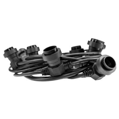 Afbeelding van Tronix Prikkabel 10 meter met 10x E27 fitting IP65