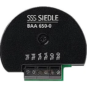 Afbeelding van Siedle bus audiokoppeling geschikt voor de inbouw in een 55 doos aansluiting van audio componenten op home 200032255 00