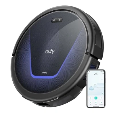 Afbeelding van eufy G50 Robotstofzuiger, met 4.000 Pa Krachtige Zuigkracht, Dynamische Navigatie en Pro ontwarrende kam, Rolborstel voor Haarreiniging, Perfect Huisdierhaar Tapijt (Refurbished)