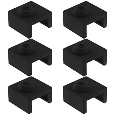 Afbeelding van 6 stuks 3D printer Hotend Sokverwarmer Blok Siliconen Cover Compatibel met Creality Ender 3/Ender 3 Pro/Ender V2/Ender 5/CR 10 Serie MK7 MK8 MK9 Hotends