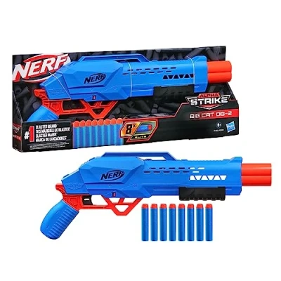 Afbeelding van Nerf Alpha Strike Big Cat Db 2 Blatser + 8 Darts