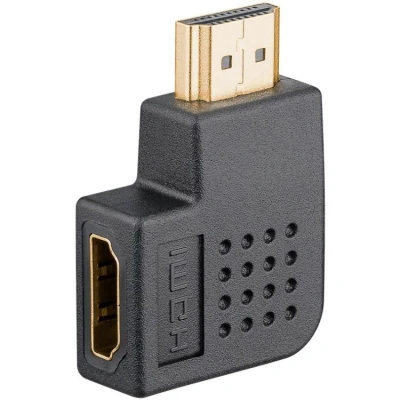 Afbeelding van HDMI adapter Goobay Horizontaal (8K@60Hz, 270, Verguld)