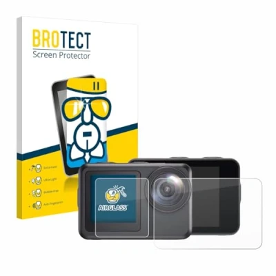 Afbeelding van BROTECT Screenprotector voor Akaso Brave 7 LE Folie Beschermfolie Beschermglas transparant