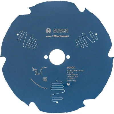 Afbeelding van Bosch Cirkelzaagblad Expert For Fiber Cement, 216 x 30 2,2 mm 6 Tands