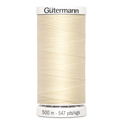 Afbeelding van Allesnaaigaren (414) 500 m Gütermann beige Oeko Tex ️ Standard 100