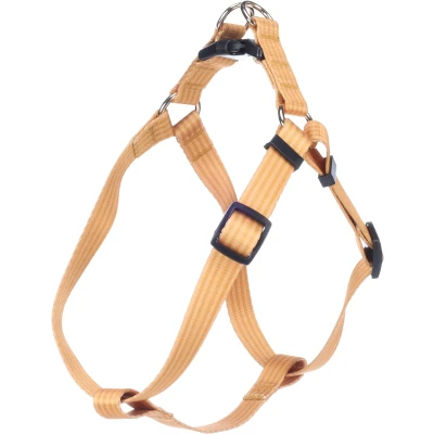 Afbeelding van Flamingo Step&amp;Go Noekie harnas, geel, M, 35 60 cm, 20 mm
