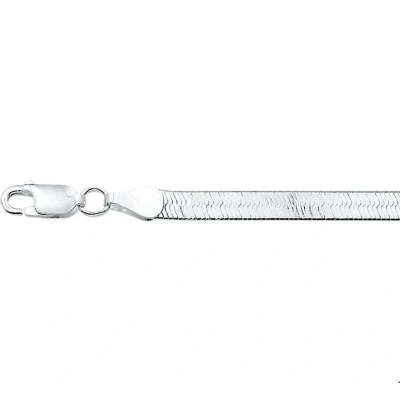 Afbeelding van Zilveren Collier plat 4 1002430 45 cm