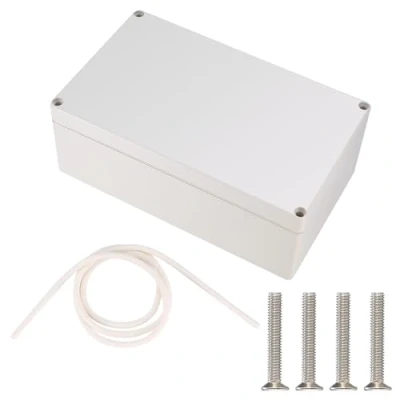 Afbeelding van Verbindingsdoos IP65, Waterdichte Distributiedoos, ABS Projectdozen voor Elektrische Toepassingen, Opbouw Aftakingsdoos Interne en Externe Elektriciteit, Communicatie 200x120x75mm/Crèmekleurig