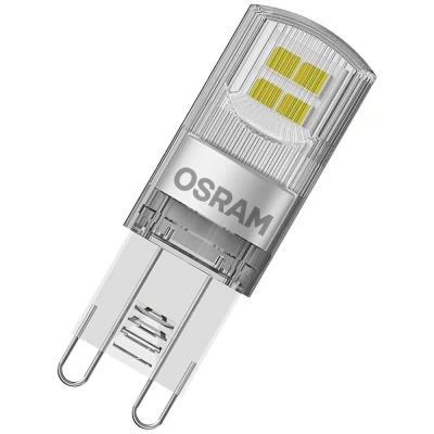 Afbeelding van OSRAM Ster PIN LED lamp, G9 basis helder glas ,Warm wit (27 K), 2 Lumen,