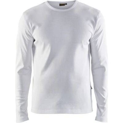 Afbeelding van Blaklader T shirt lange mouw 3314 1032 wit mt XL