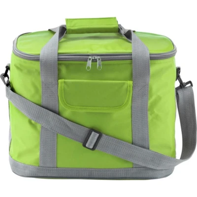 Afbeelding van Brand Polyester koeltas lime 27L