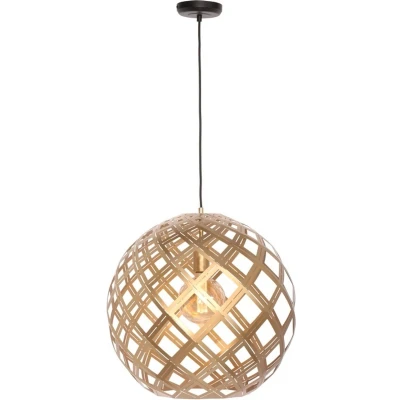 Afbeelding van Emma Hanglamp Bol 1 lichts d: 40cm goud Modern Freelight 2 jaar garantie