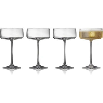 Afbeelding van Champagneglas Lyngby Glas Krystal Zero Clear 260 ml (4 delig)