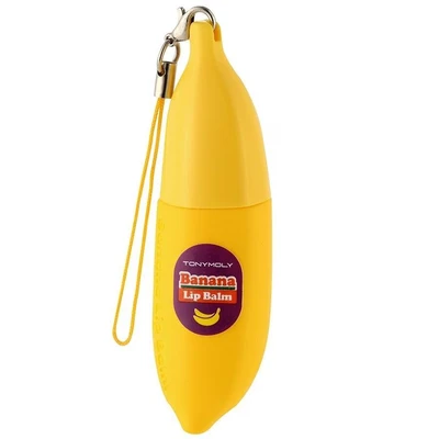 Afbeelding van Tonymoly Magic FOOD MINI Banana LIP BALM Lippenbalsem, Dames, Maat: 7.2 g,