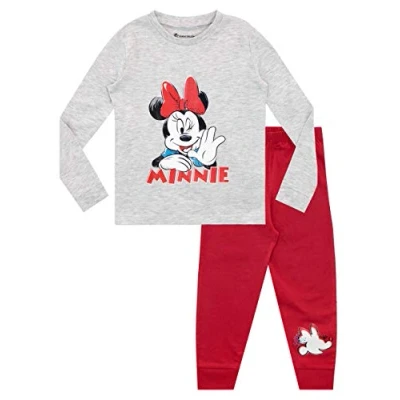 Afbeelding van Disney Meisjes Kleedt Slank Af Pyjama&#039;s Minnie Mouse Rood 104