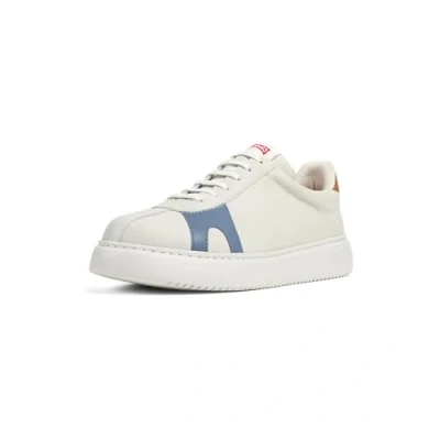Afbeelding van Camper Runner K21 Twins Sneakers laag, Heren, Maat: 43, Weiß natürlich Leer