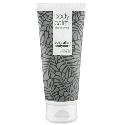 Afbeelding van Australian Bodycare Body Balm 200 ml Verzorgende en hydraterende aftershave lotion minimaliseert rode bultjes na het scheren Met 100% natuurlijke Tea Tree Olie Tasmaanse peper die de huid kalmeert irritatie, jeuk een vermindert