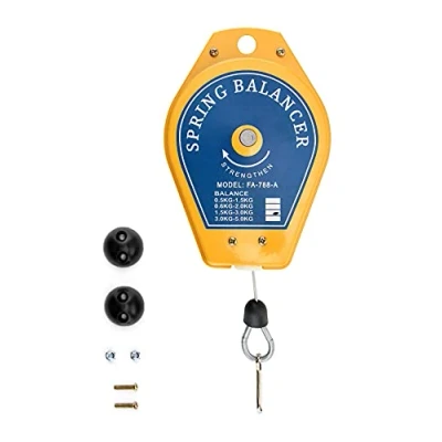 Afbeelding van QWORK® veerbalancer, draagvermogen 1.5 3 kg, voor assemblagelijn for Assembly line