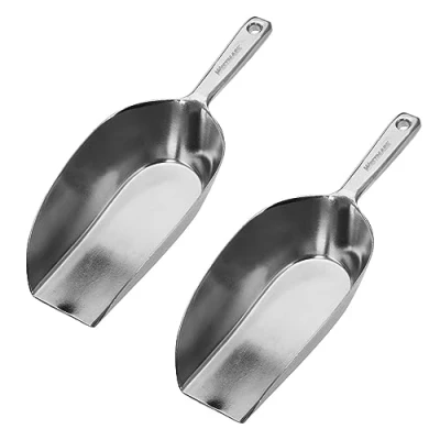 Afbeelding van Westmark 2 bak /weeg /vulschepjes, vulvolume: 37 ml elk (ca. 35 g bloem), aluminium, Hygia, zilver, 910122E3