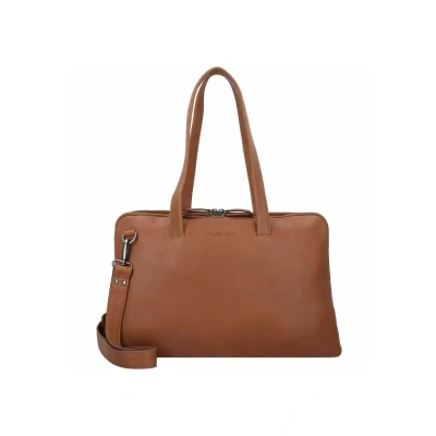 Afbeelding van Plevier Hearst cognac Laptoptas