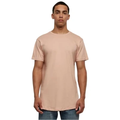 Afbeelding van Urban Classics Shaped LONG DO NOT USE Tshirt basic, Heren, Maat: XXL, Light rose