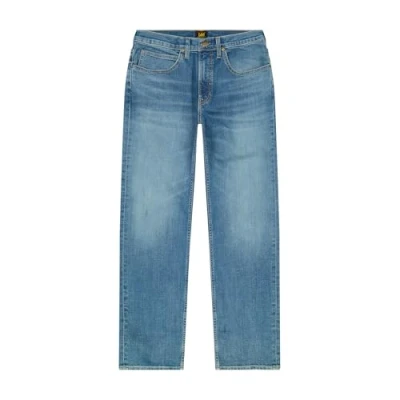 Afbeelding van Lee Brooklyn Straight leg jeans, Heren, Maat: 30x32, Blue denim