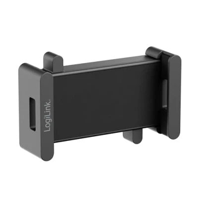 Afbeelding van Logilink BP0204 klemhouder voor 4,7 15&quot; apparaten op monitorarmen (VESA 75x75), kleur: Zwart
