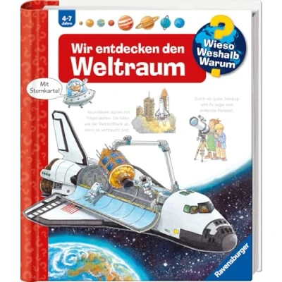 Afbeelding van Wieso? Weshalb? Warum?, Band 32: Wir entdecken den Weltraum