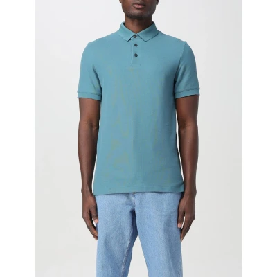 Afbeelding van Classic Short Sleeve Polo Shirt with Button Placket Green