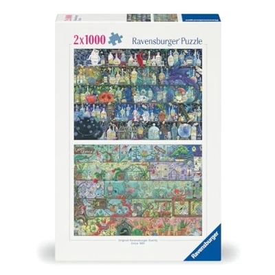 Afbeelding van Ravensburger puzzel 12000338 Zoe Sadler: magische planken met 2 x 1000 stukjes voor volwassenen en kinderen vanaf 14 jaar, fantasiepuzzel
