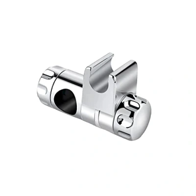 Afbeelding van EXFU Handdouchehouder, douchekophouder, 25 mm verstelbare douchehouder, schuifstang voor douchestang, wandstang, 360 graden draaibaar, ABS chroom