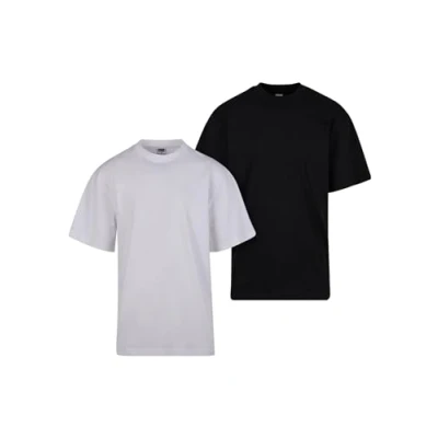 Afbeelding van Urban Classics TALL TEE 2PACK Tshirt basic, Heren, Maat: XXL, White black