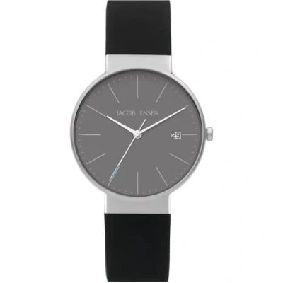 Afbeelding van Jacob Jensen Herren Uhren Analog Quarz One Size Hellblau 32020795