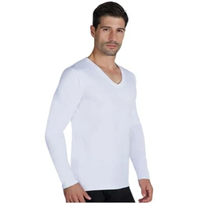 Afbeelding van Ysabel Mora heren top, wit, XL