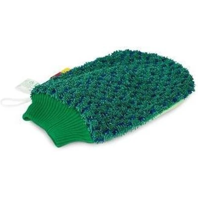Afbeelding van Handschoen Scrub groen blauw Greenspeed