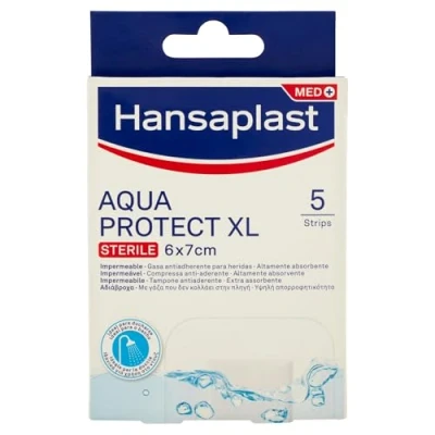 Afbeelding van Hansaplast Waterdichte Verbanden Hp Aqua Protect Xl 5 Stuks 6 X 7 Cm