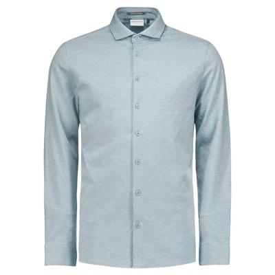 Afbeelding van No Excess Overhemd Gemêleerd Blauw 3XL