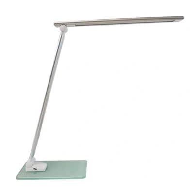 Afbeelding van Unilux 400124478 bureaulamp, 5,5 W, wit/metaalgrijs, 35 x 30 11 cm