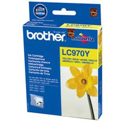 Afbeelding van Brother LC 970YBP inktcartridge 1 stuk(s) Origineel Geel (LC 970YBP)