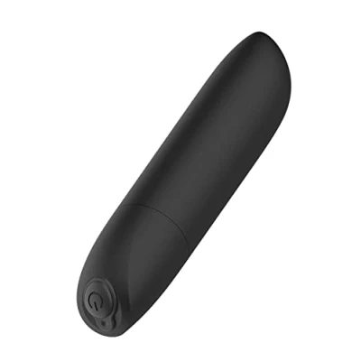 Afbeelding van Bossoftoys 22 00045 Powerful Bullet Vibrator USB rechargeable 20 Functions Matt Black