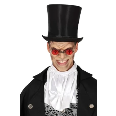 Afbeelding van Fiestas Guirca Gothic bril Halloween accessoires outfit brillen Kostuum