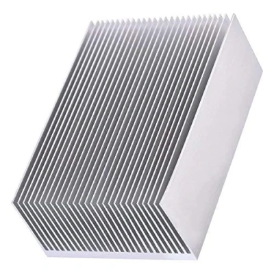 Afbeelding van 1 stuk koellichaam kit aluminium koeler voor LED versterker transistor ic module 100 x 69 36 mm herbruikbare verpakking socialme eu
