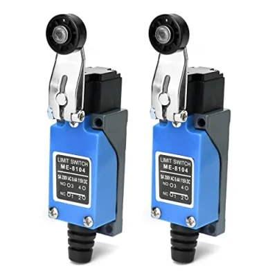 Afbeelding van QWORK rolhendel eindschakelaar ME 8104 10A 250VAC, 2 stuks
