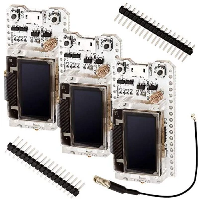 Afbeelding van AZDelivery 3 x NodeMCU ESP32 Heltec met OLED Display 868Mhz LoRa