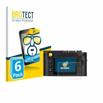 Afbeelding van BROTECT Screenprotector voor Leica M11 P Safari Folie Beschermfolie transparant (6 Stuks)