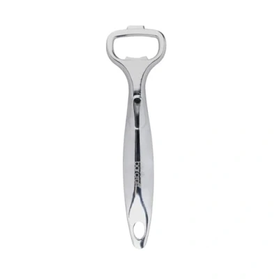 Afbeelding van BarCraft KCBCBO Bierflesopener, enkel gegoten metaal, 15 cm, zilver